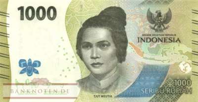 Indonesia - 1.000  Rupiah (#162b_UNC)