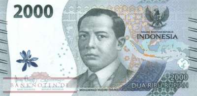 Indonesia - 2.000  Rupiah (#163b_UNC)
